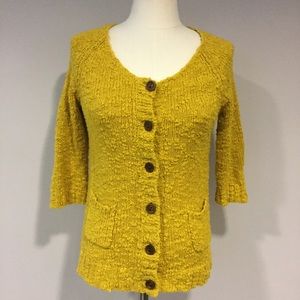 Anthropologie Little Yellow Bird Cardigan, size M